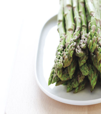 Asparagus, Pea & Parmesan Gratin