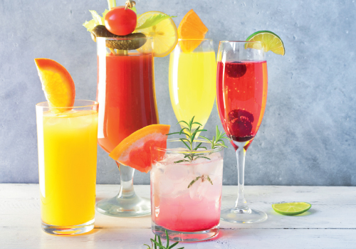 Bright & Bubbly Brunch Beverages