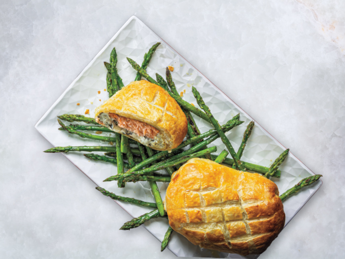 5-Ingredient Salmon Wellington Dinner