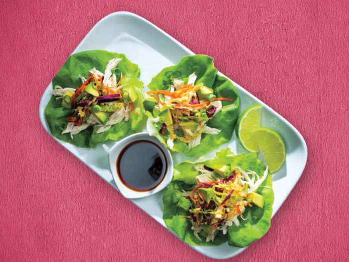 Asian Chicken Lettuce Wraps