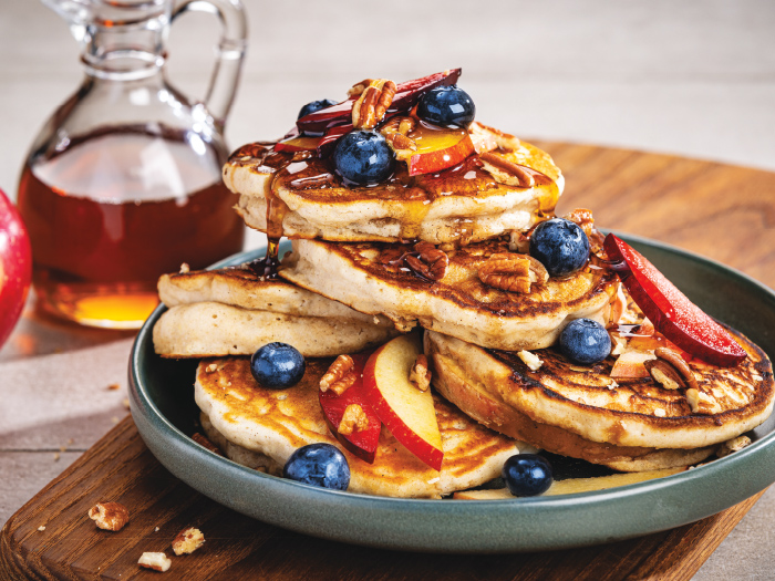 Caramelized Apple Pancakes