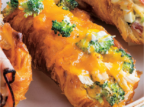 Chicken & Broccoli Croissant Roll-Up