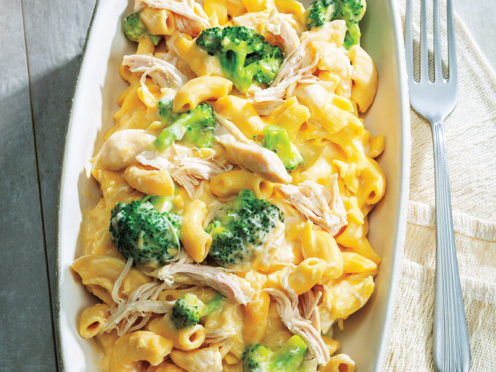 Chicken-Broccoli Mac & Cheese