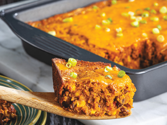 Chili-Cornbread Casserole