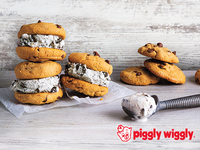 Cookies & Cream Peanut Butter Ice Cream Sandwiches