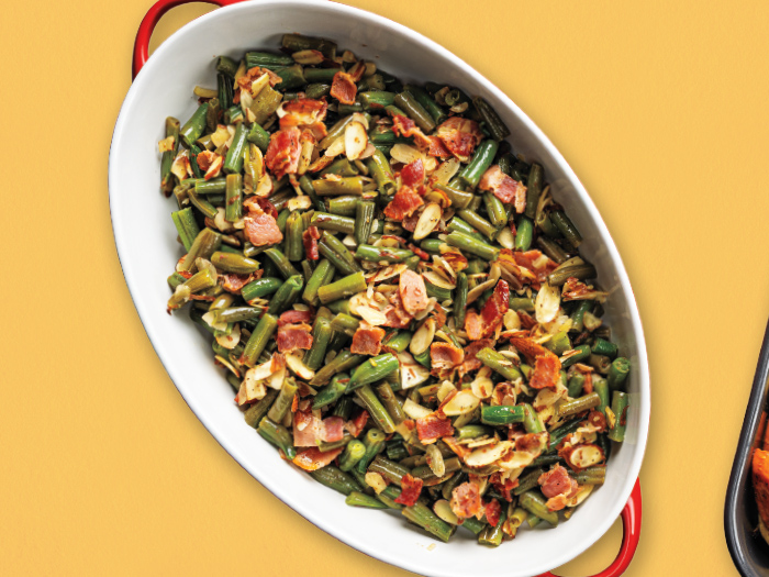 Crispy Bacon & Green Beans