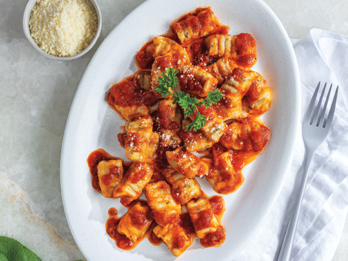 Easy Spinach Gnocchi