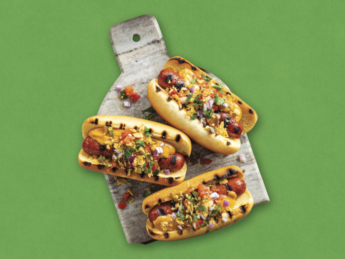 Grilled Nacho Dogs