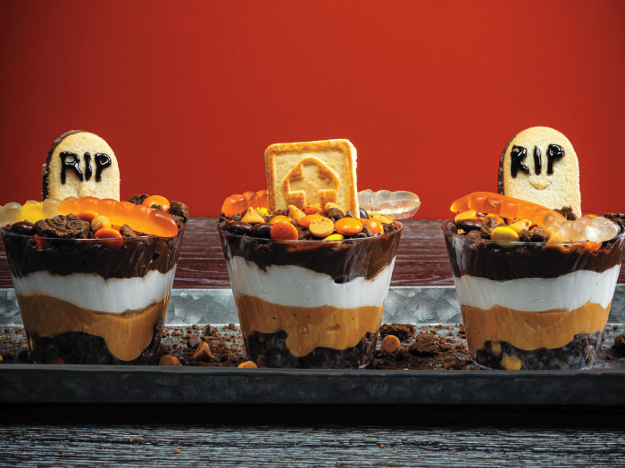 Halloween Graveyard Parfaits