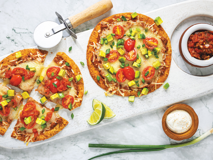 Mexican Tortilla Pizza