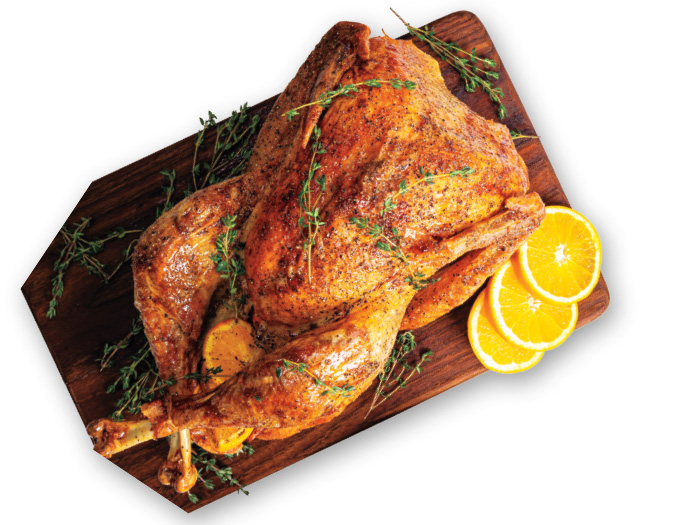 Orange-Honey Glazed Turkey