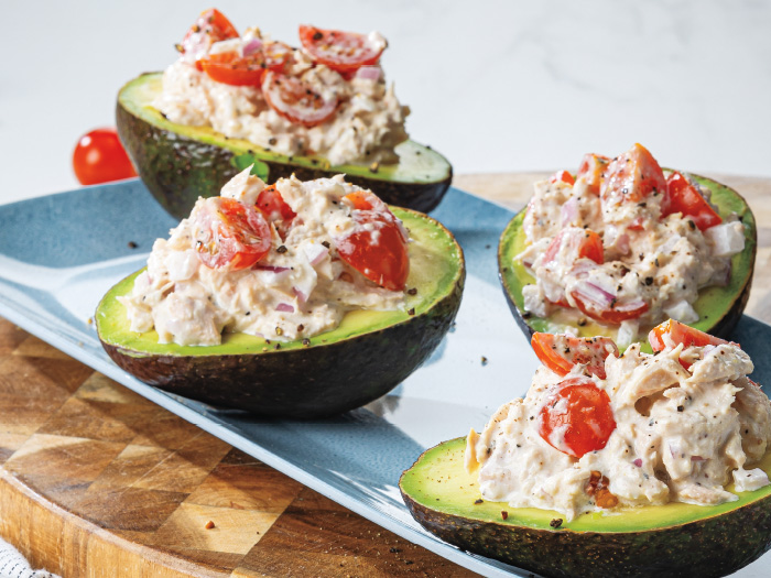 Tuna Salad-Stuffed Avocados