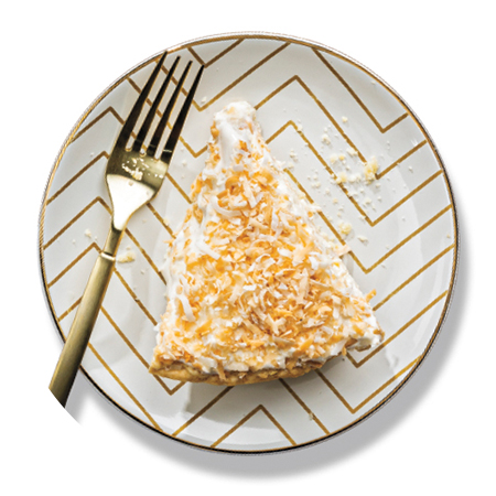 5-Ingredient Frozen Coconut Cream Pie