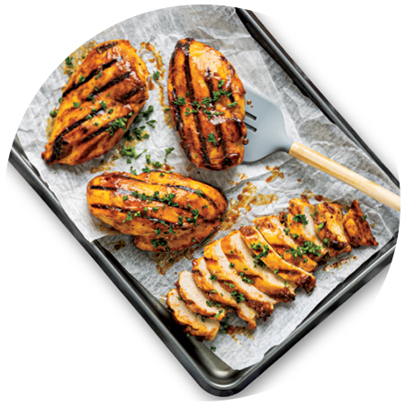 Dijon-Brown Sugar Grilled Chicken