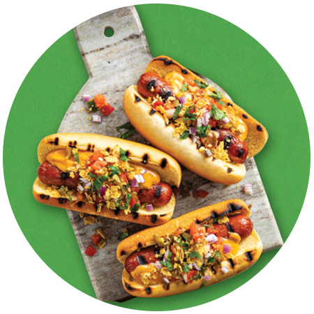 Grilled Nacho Dogs