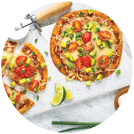 Mexican Tortilla Pizza
