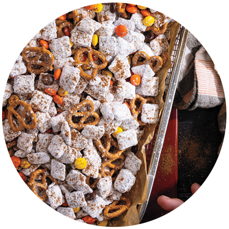 Pumpkin Spice Puppy Chow